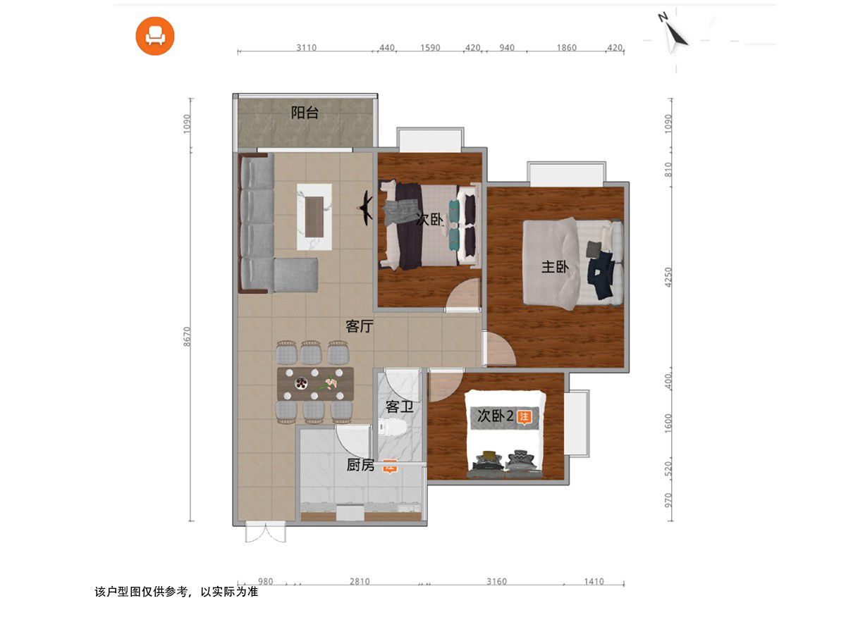 M-16633二手房图片