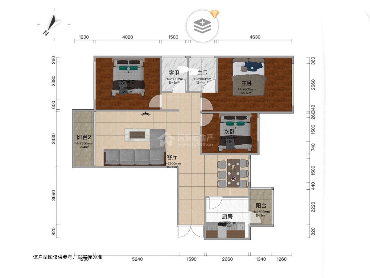 M-33873二手房图片