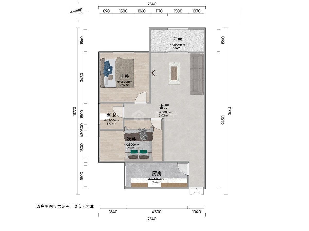 M-41285二手房图片